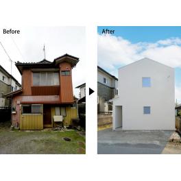 リノベーション工事[Exterior of building]　～before＆after～