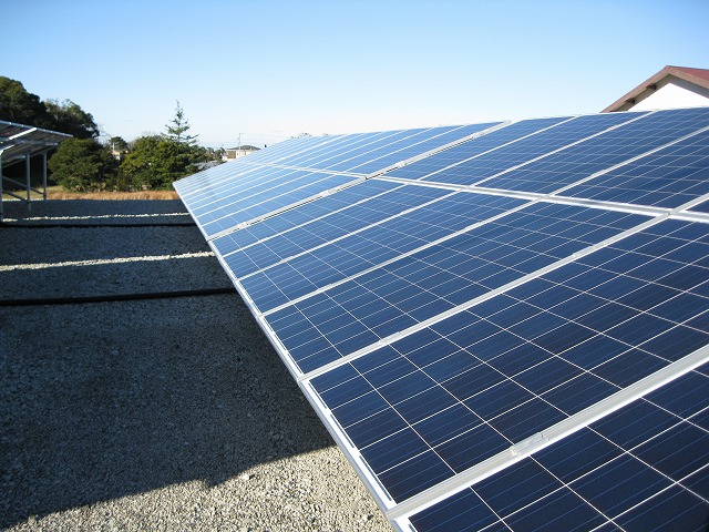 掛川市野立て太陽光発電所