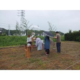 菊川市内高橋の家、地鎮祭おこないました。