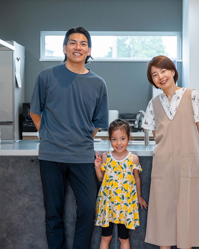 掛川市でマイホームを建てたご家族