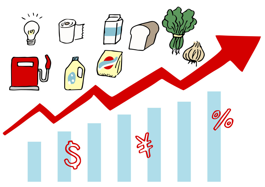 気候変動と電気代のイメージ