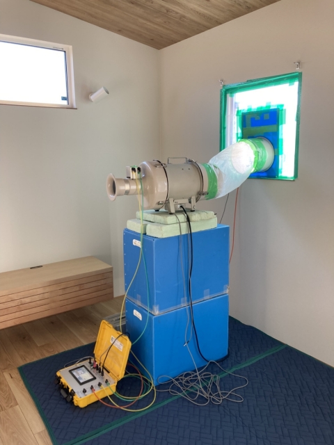 気密施工・気密測定のイメージ