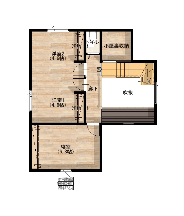 2階間取り