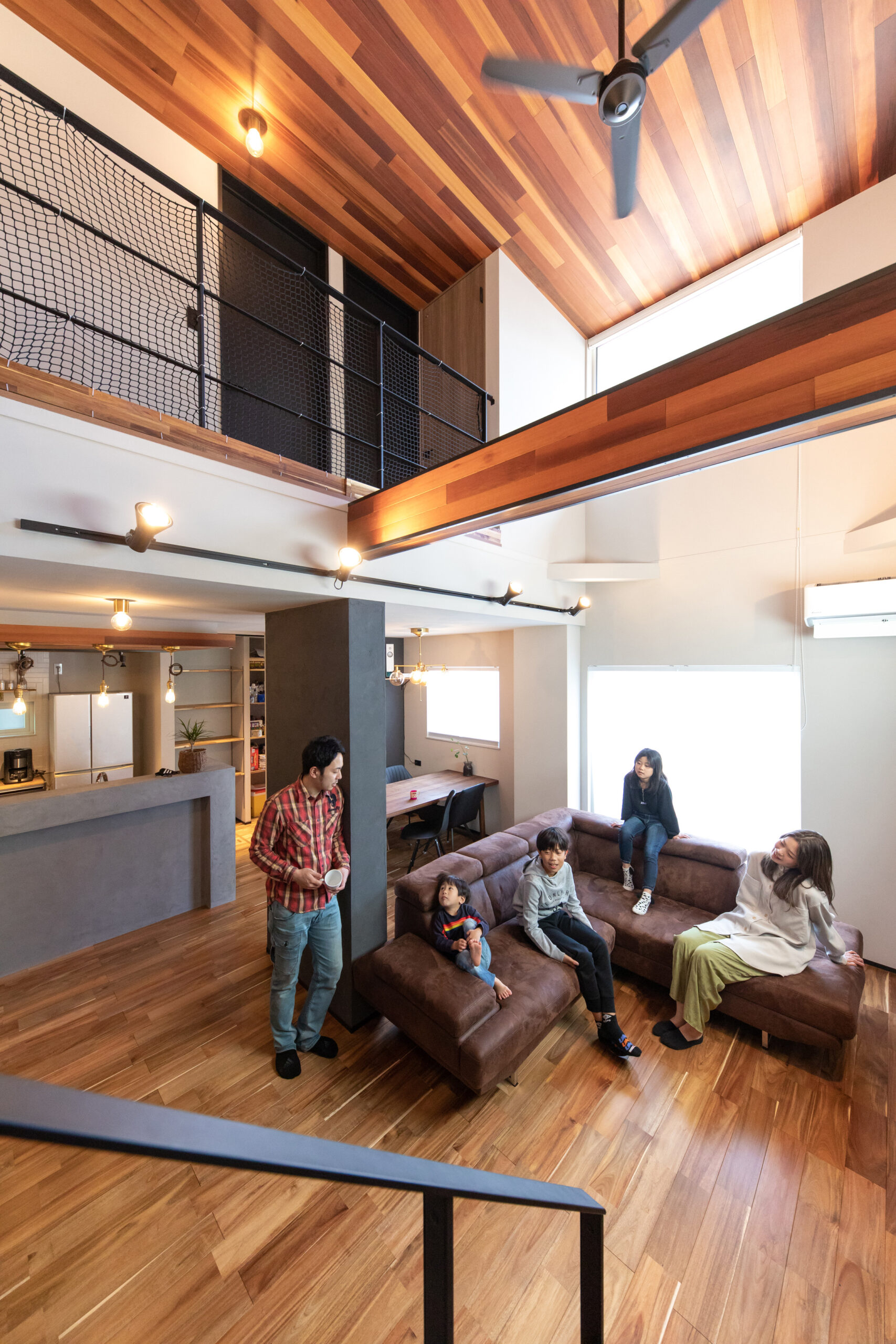 家族が心地よく暮らす住まいのイメージ